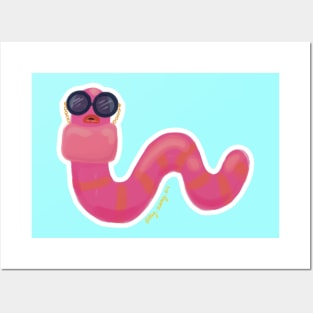 Fabulous Worm Posters and Art